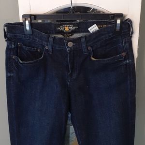Lucky Brand Sweet'N Straight Dark Jeans